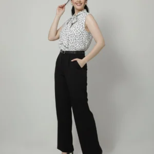 تاپ زنانه مدل یقه کراواتی کد 230