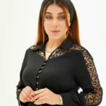 شومیز زنانه مدل یقه شکاری کد 220