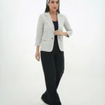 کت زنانه مدل یقه انگلیسی کد 217