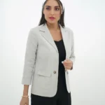 کت زنانه مدل یقه انگلیسی کد 217